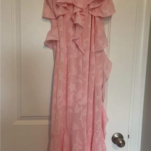 Pink Ruffle Dress - Picture 3 of 3